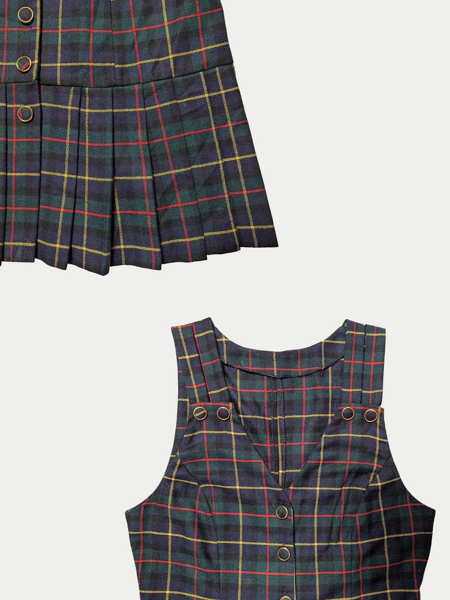 The Tartan Sarafan Dress