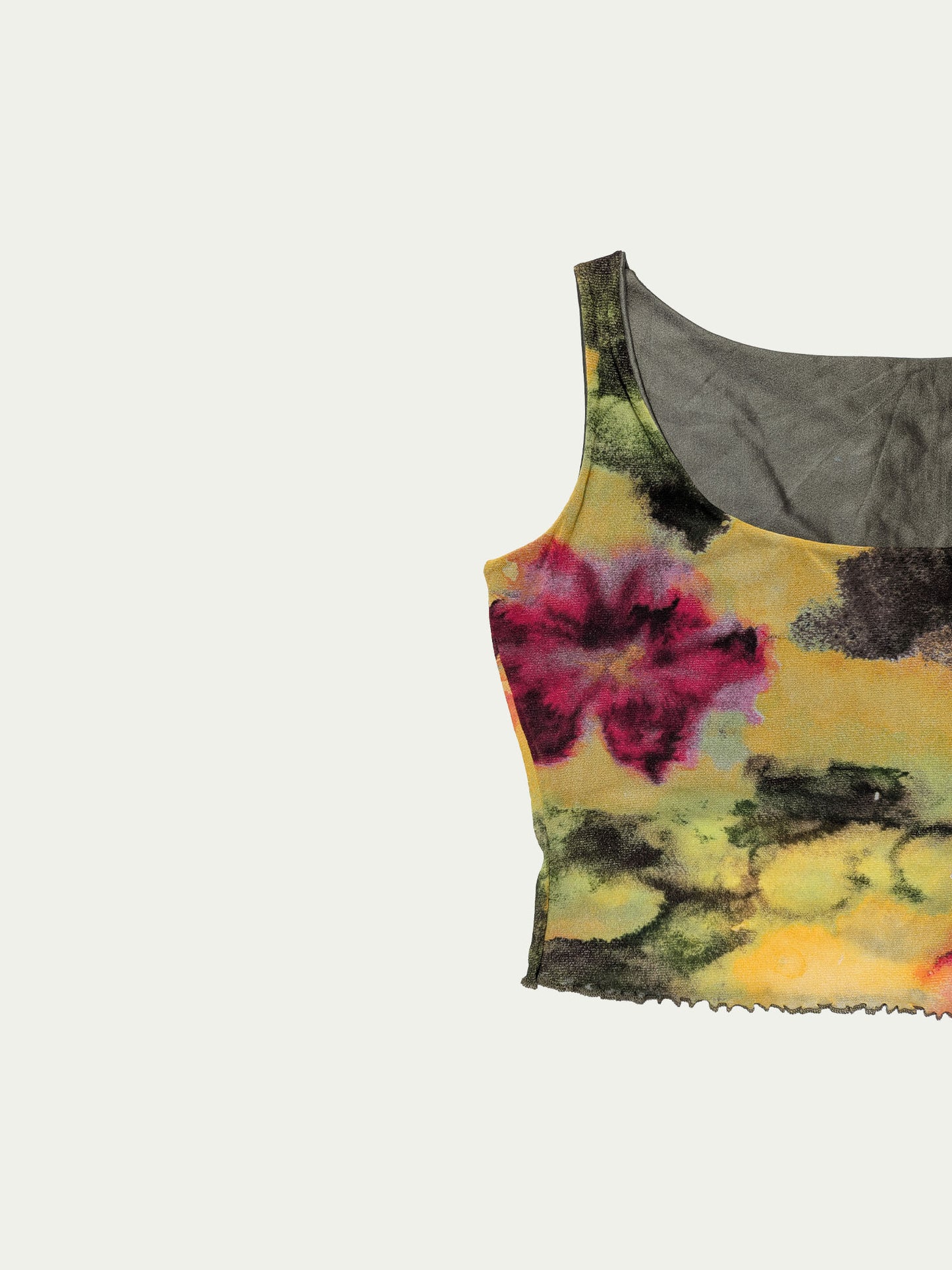 The Impressionist Garden Mesh Top