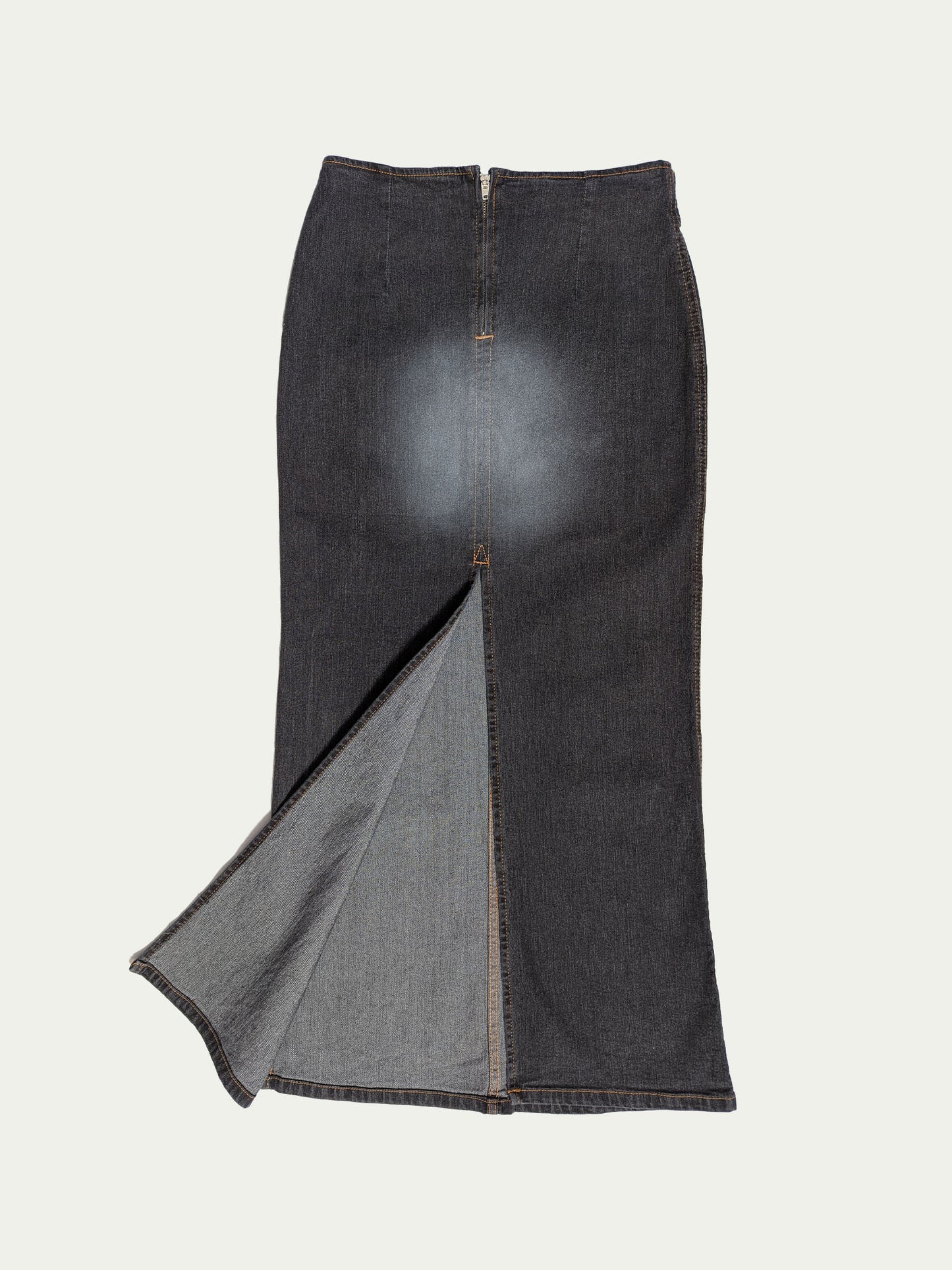 The Denim Maxi Skirt