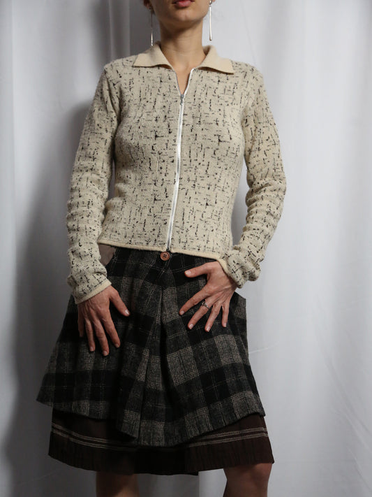 Onyx Beige Cardigan