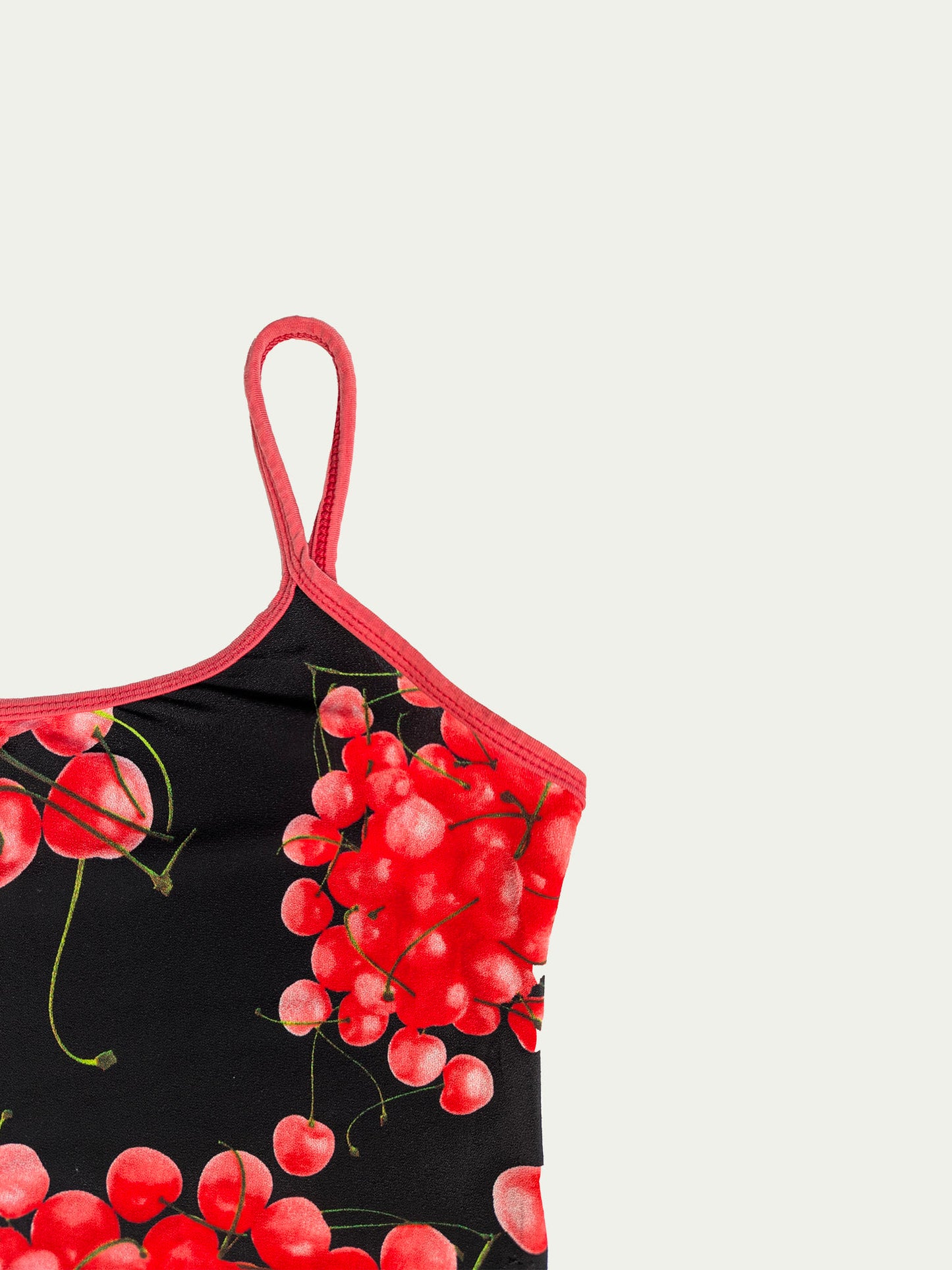 The 90s Cherries Mesh Tank Top