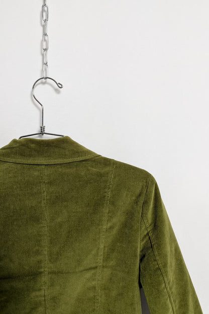 The Green Corduroy Blazer