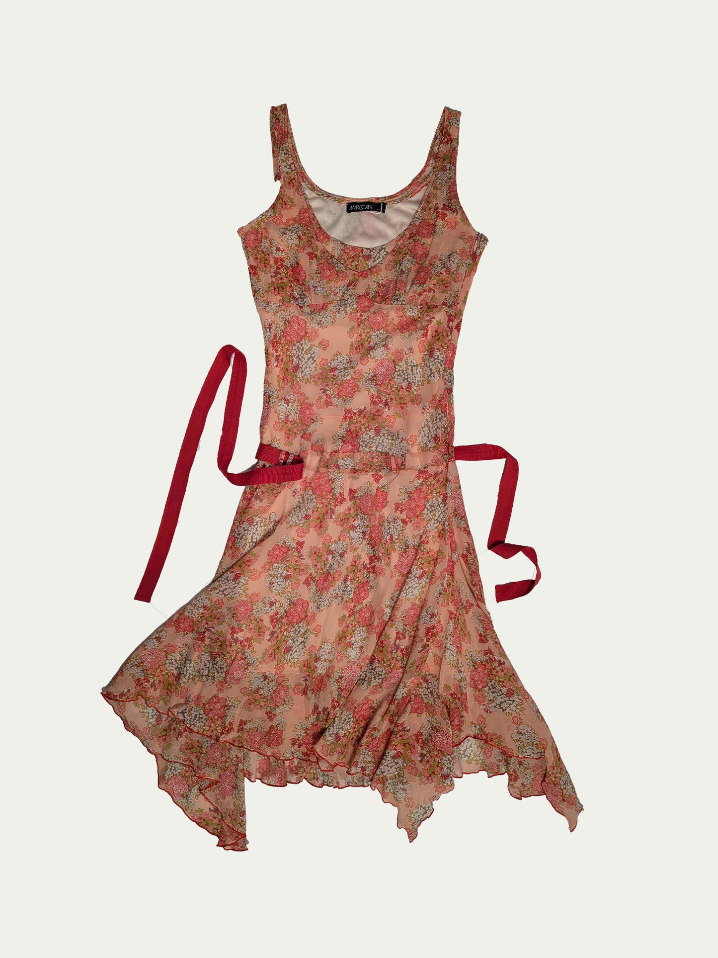 Marc Cain Asymmetrical Silk Dress