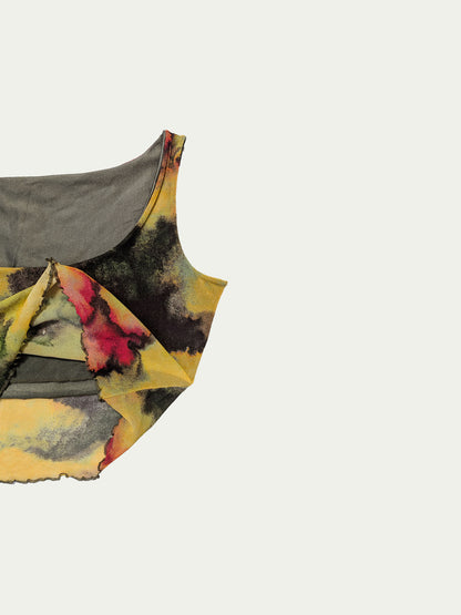The Impressionist Garden Mesh Top