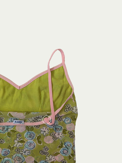 Onyx Greenish Crop Top