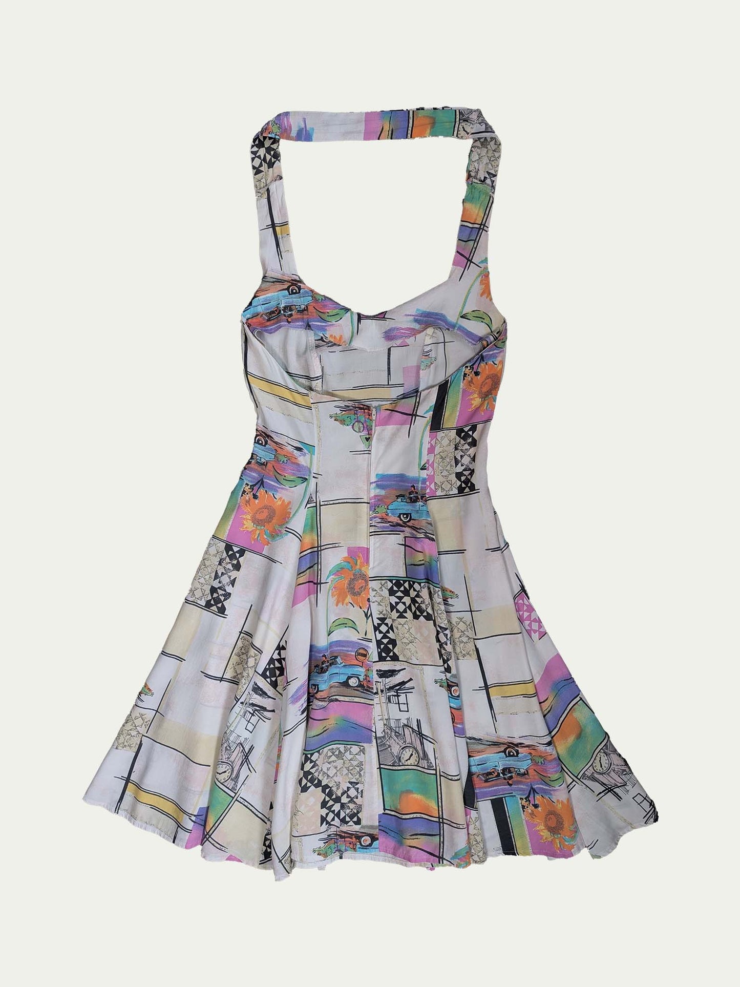 The Full Circle Halter Dress