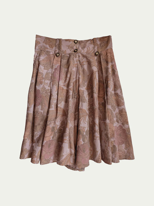 The Smokey Pinkish Paisley Shorts