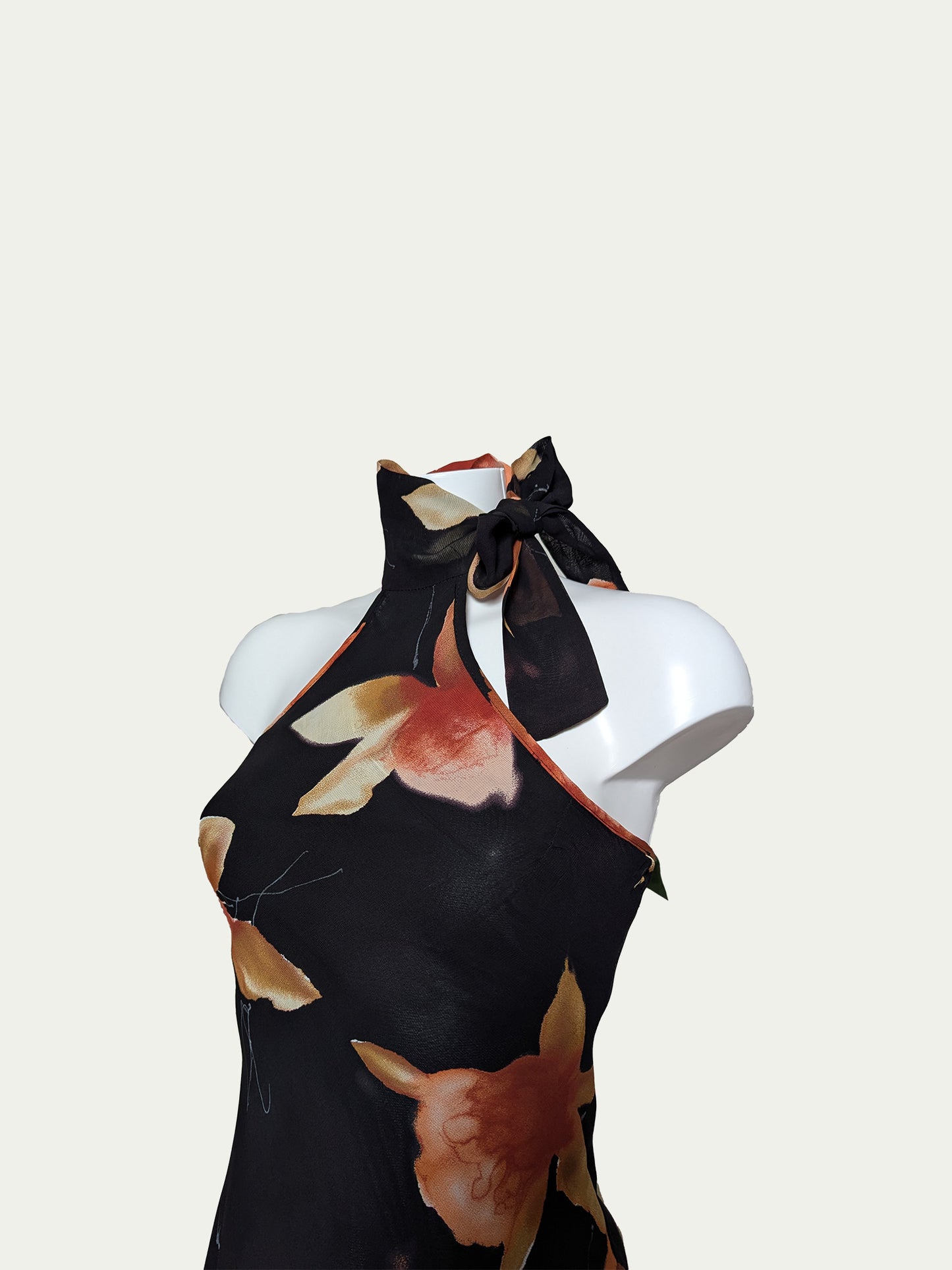 The Open-Back Collar Dress