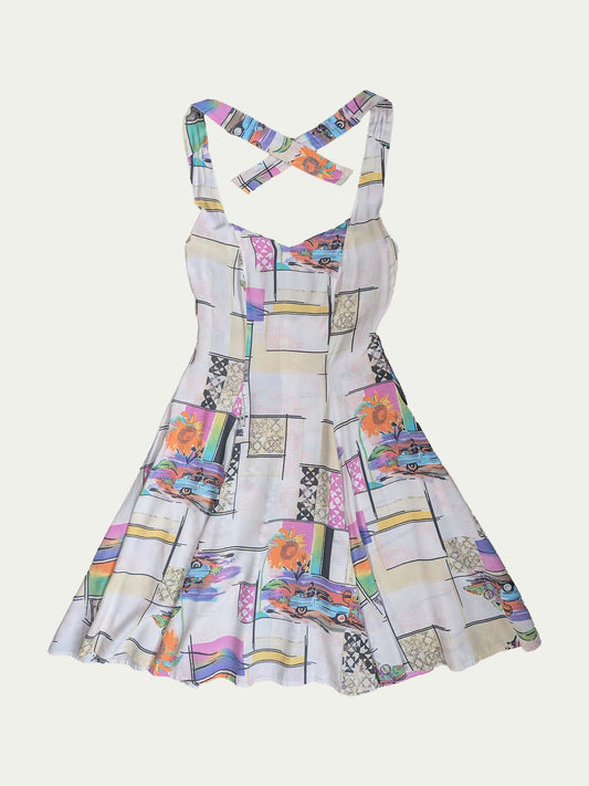 The Full Circle Halter Dress