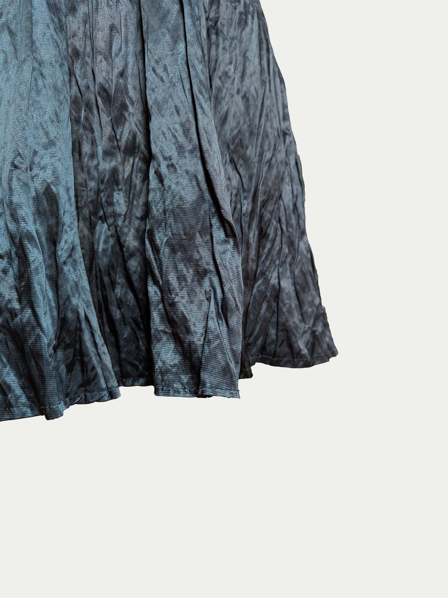 The Black Satin-Glow Cocktail Dress