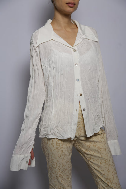 The Silky Tailored Blouse