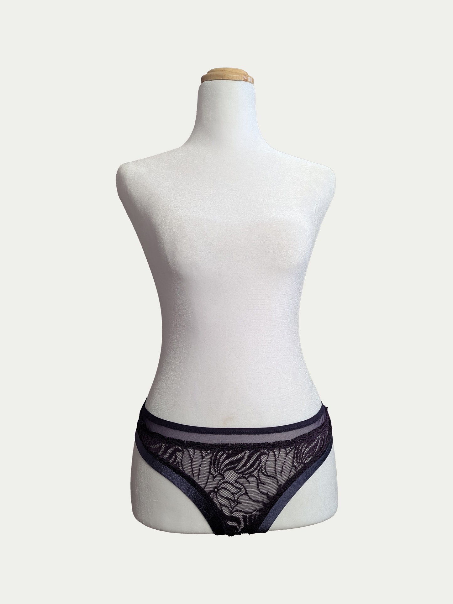 The Eggplant Velvet Lingerie Set