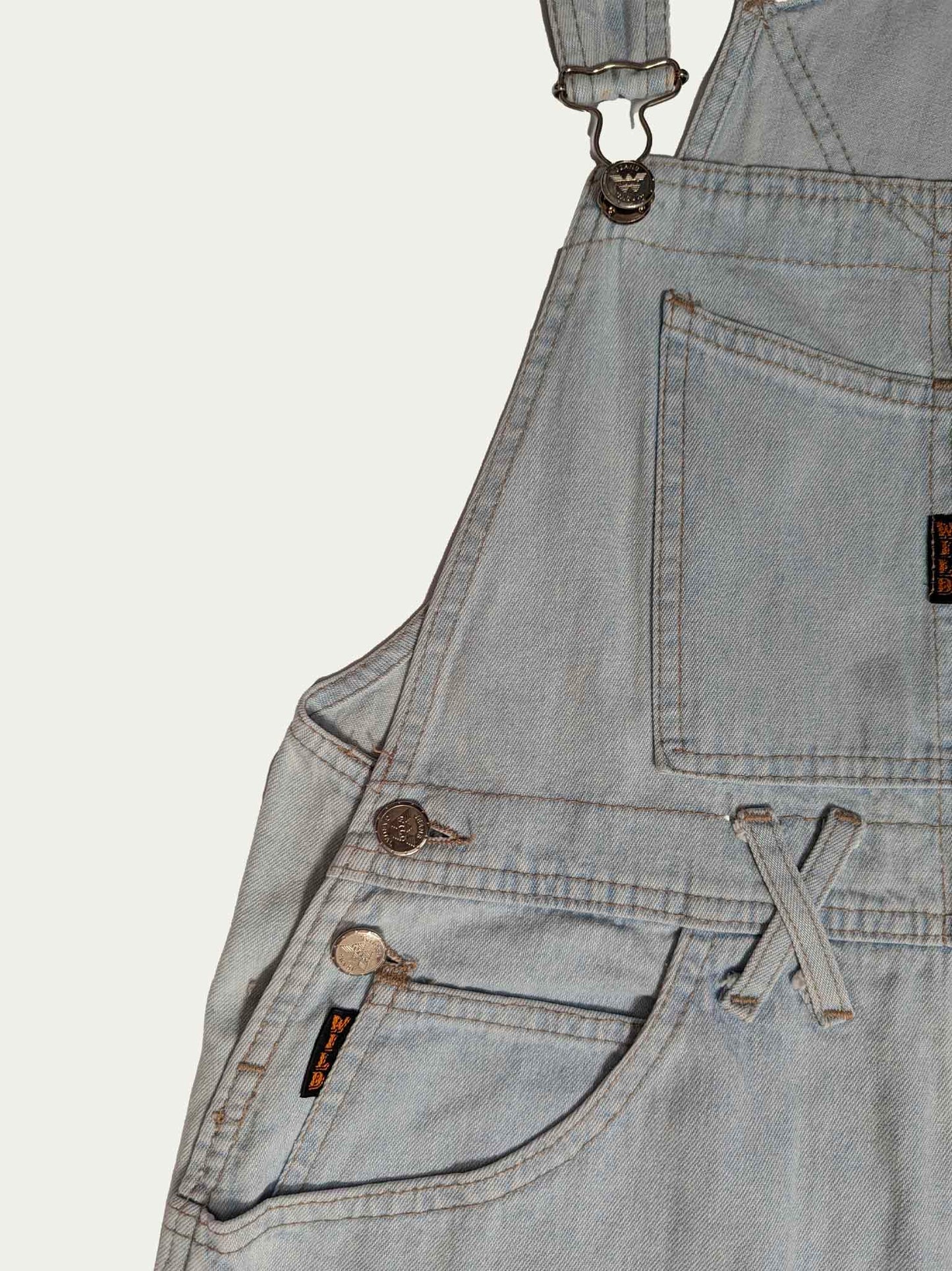 The 90s Jeans Short Overalls