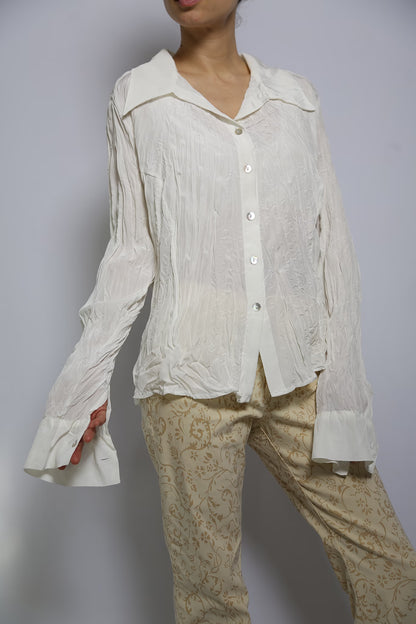 The Silky Tailored Blouse