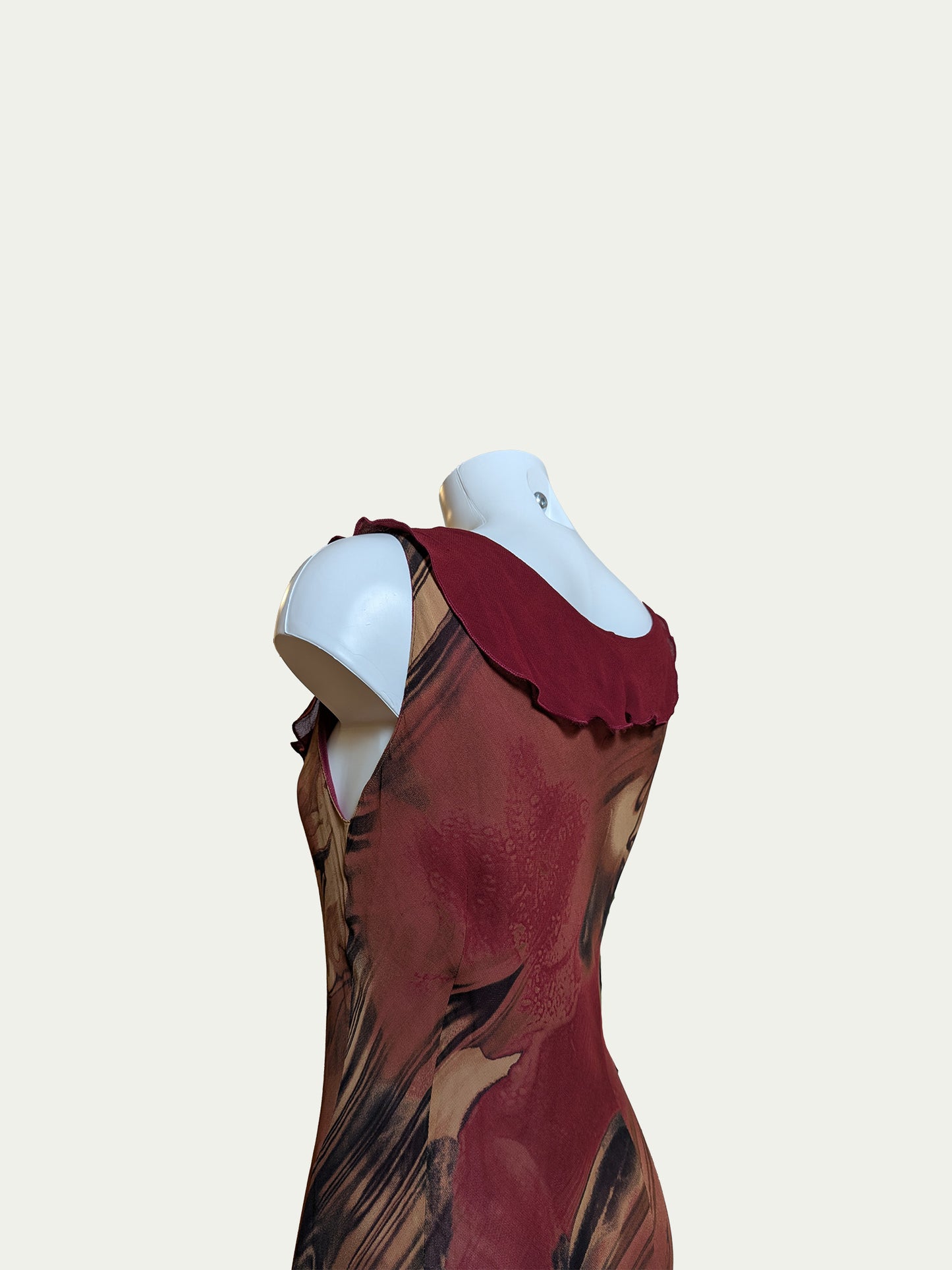 The Viscose Ruffled Maxi Dress