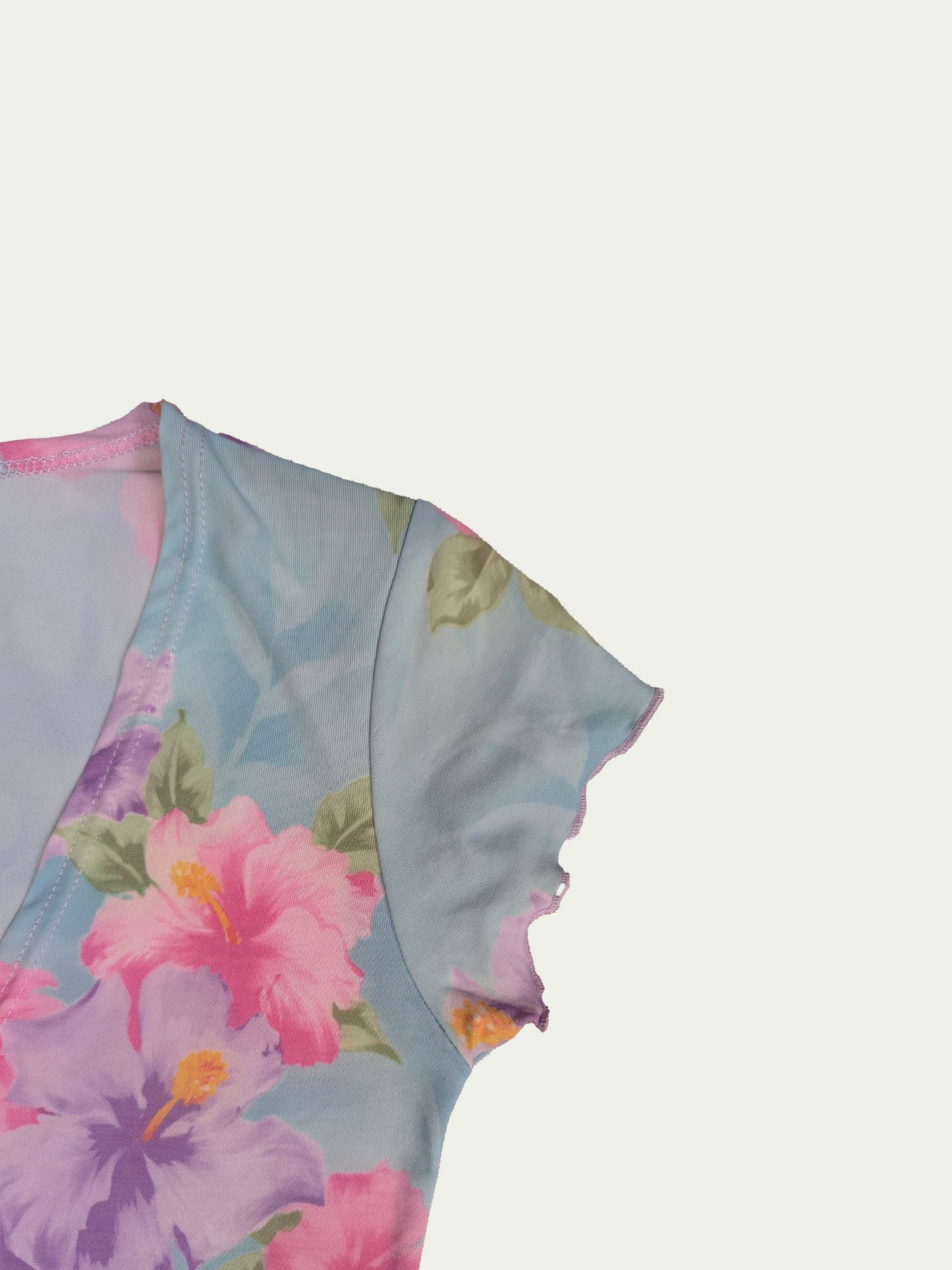 The Onyx Pastel Tie Top