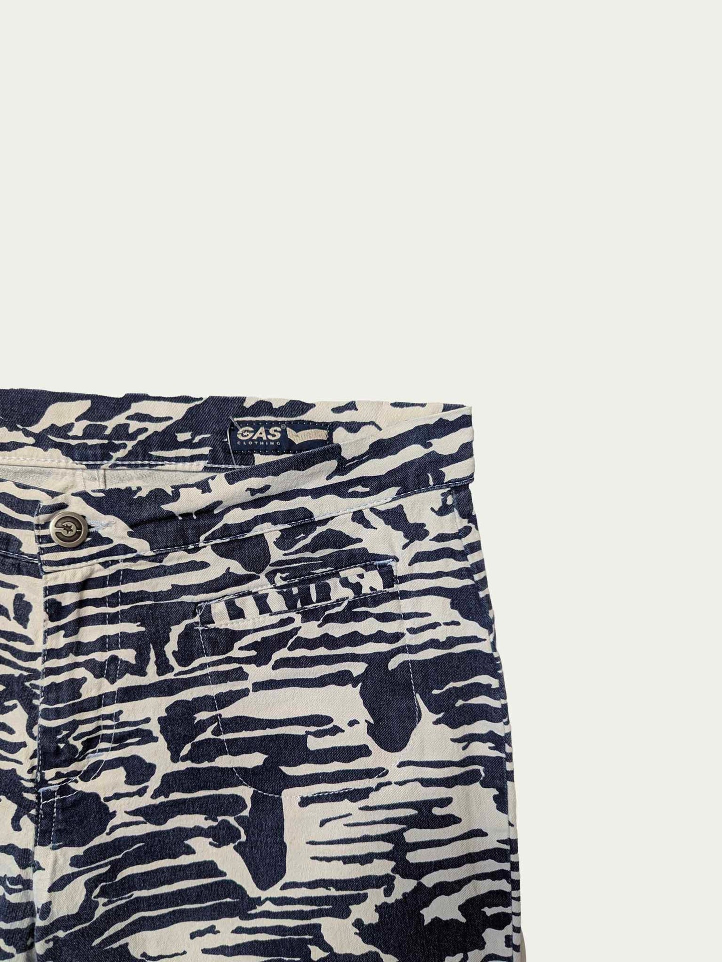 The GAS Blue & white Jeans