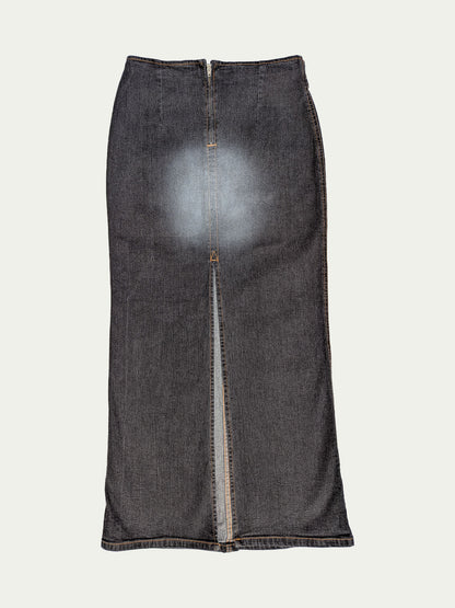 The Denim Maxi Skirt