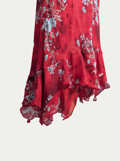 The Flamenco Lace-Back Dress