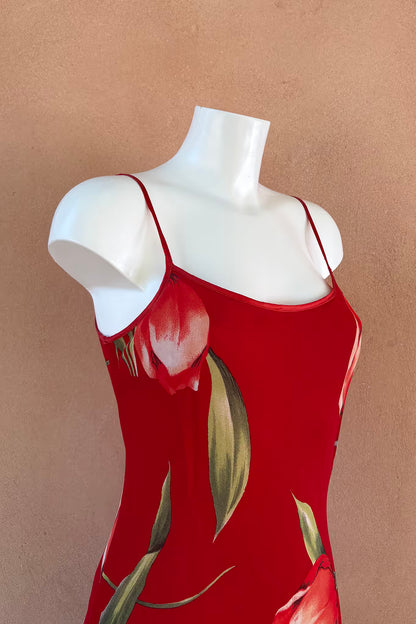 The Scarlet Tulip Dress