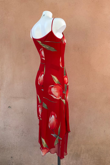 The Scarlet Tulip Dress