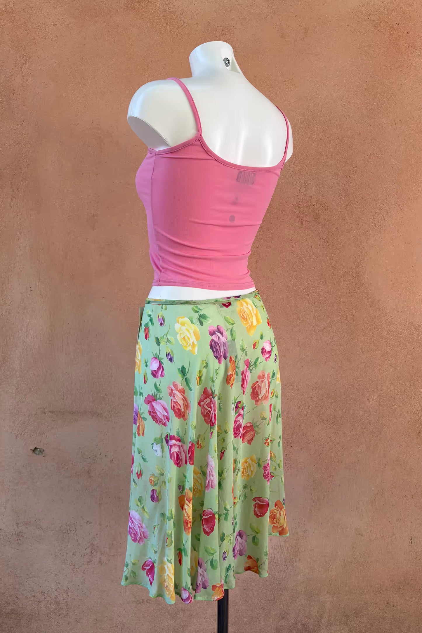 The Green Garden Wrap Skirt