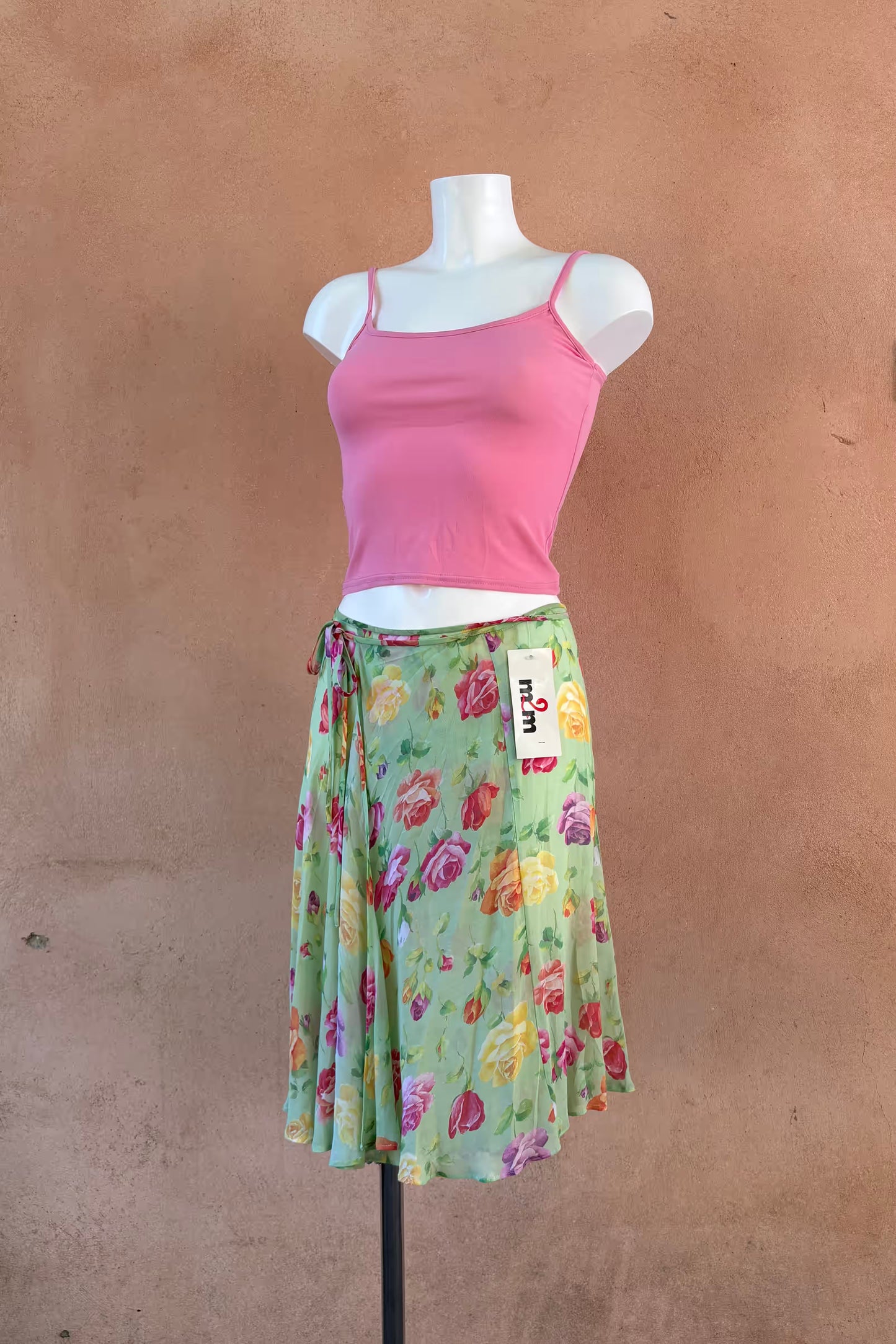 The Green Garden Wrap Skirt