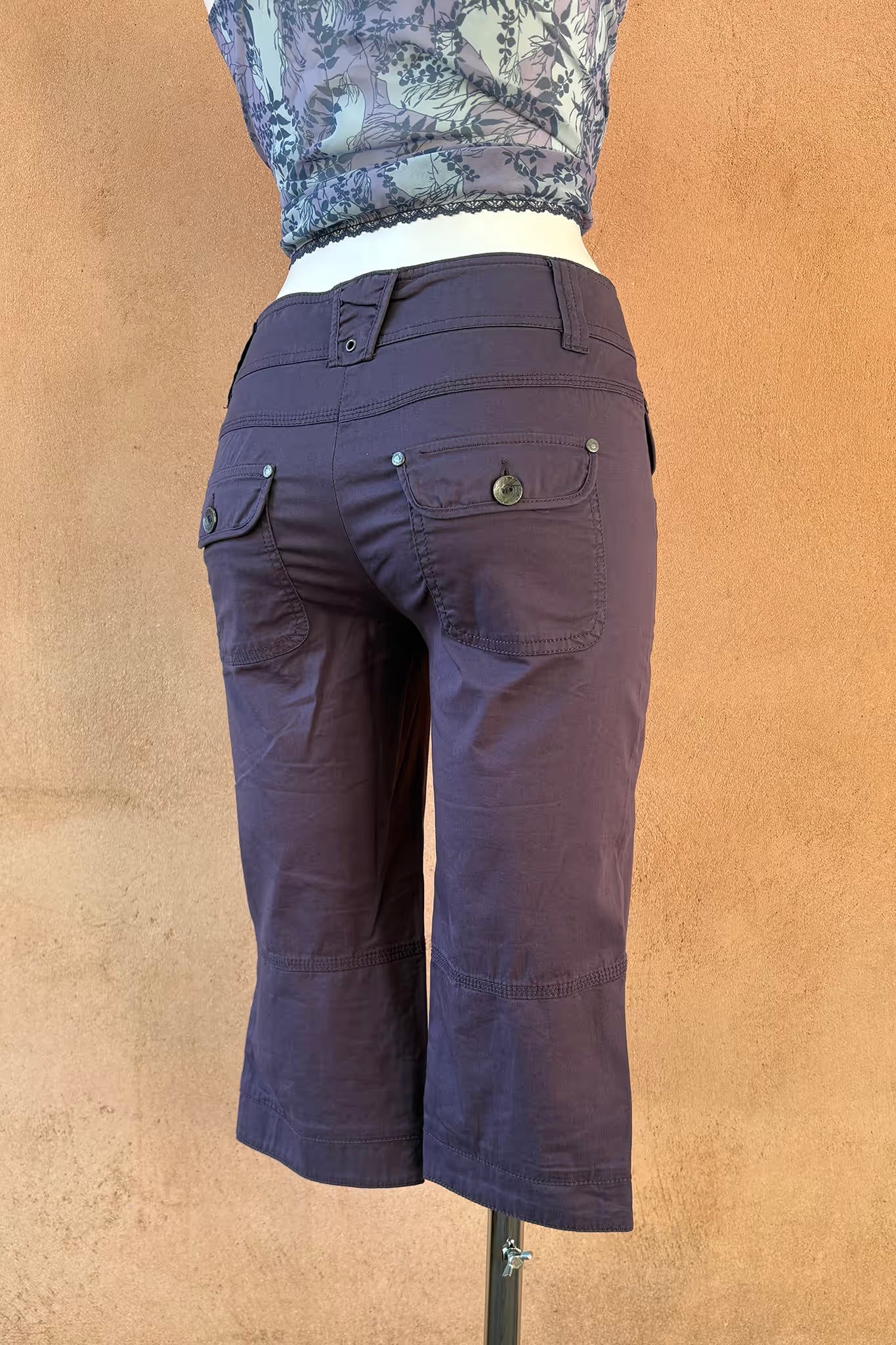 The Purple Capri Trousers