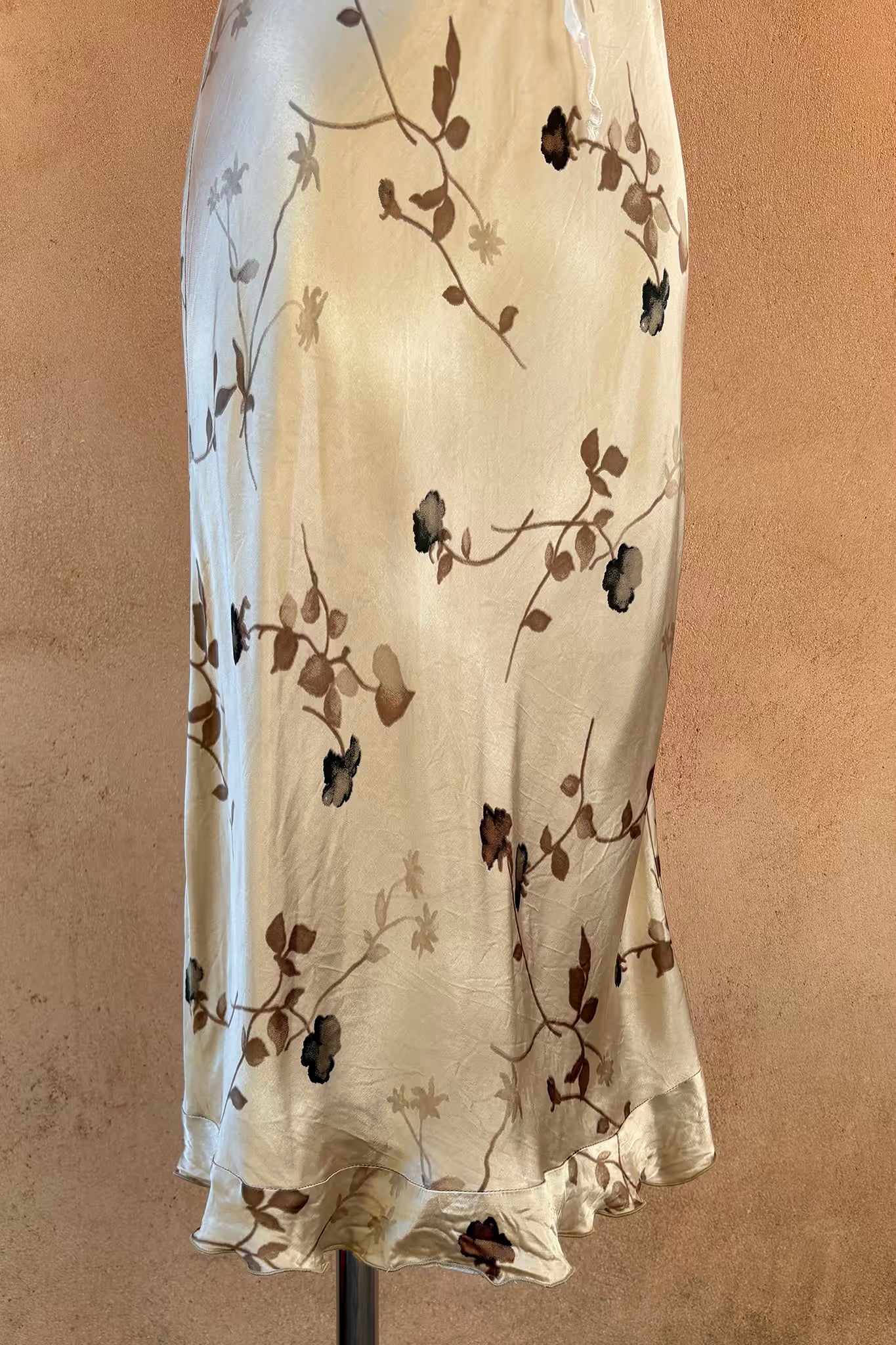 The Golden Dream Maxi Slip Dress