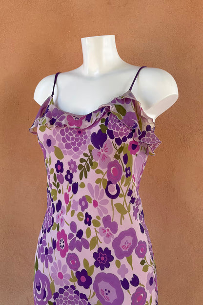 The Lavender Dream Silk Slip