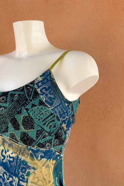 The Ocean Jewel Midi Slip