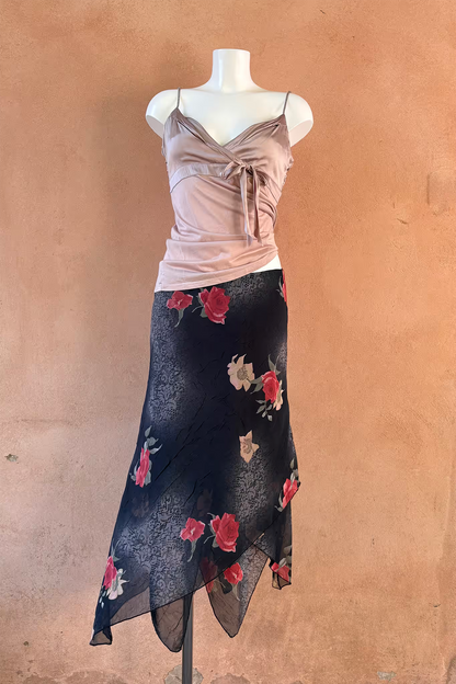 The Max&Co Silk Panel Cami