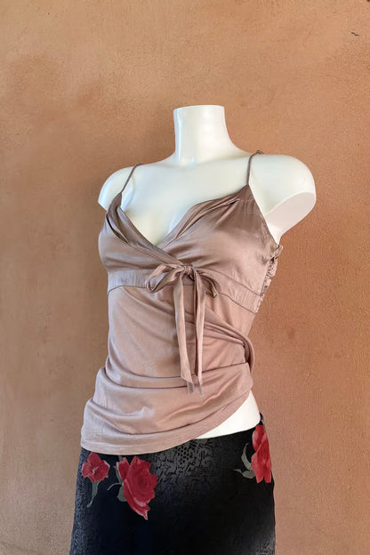 The Max&Co Silk Panel Cami