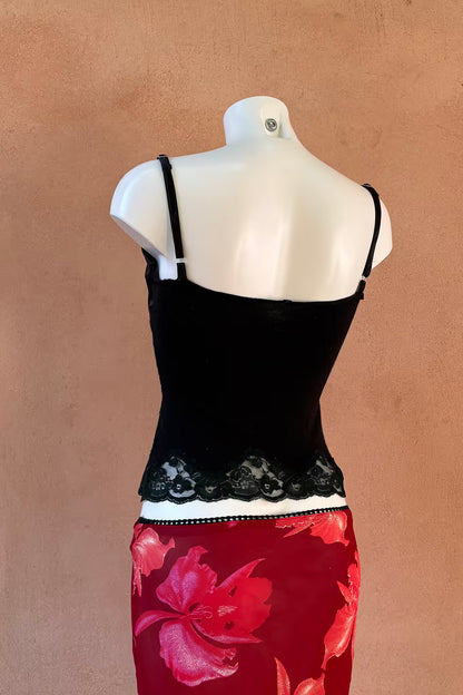 The Midnight Lace Cami