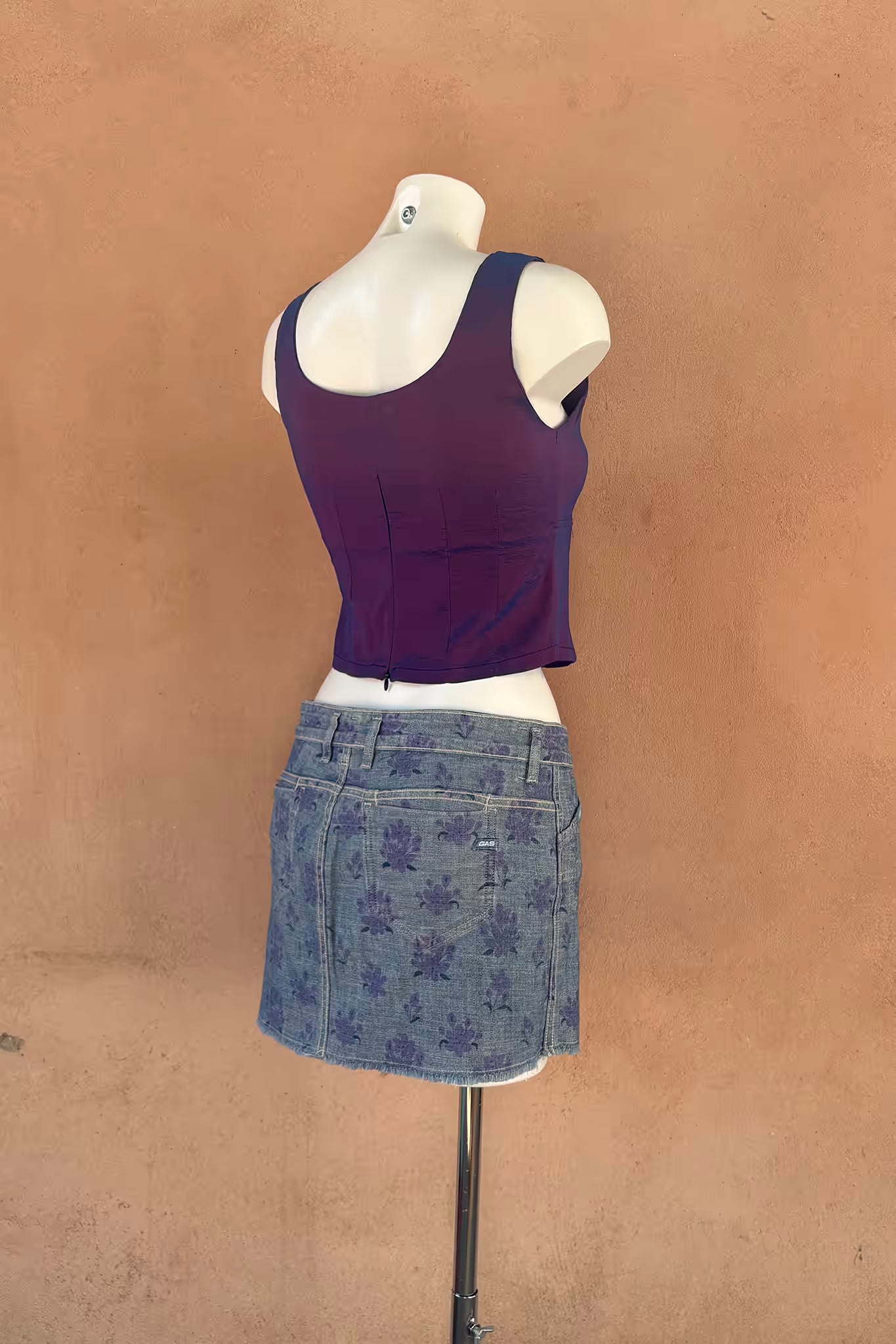 The Iridescent Corset Crop