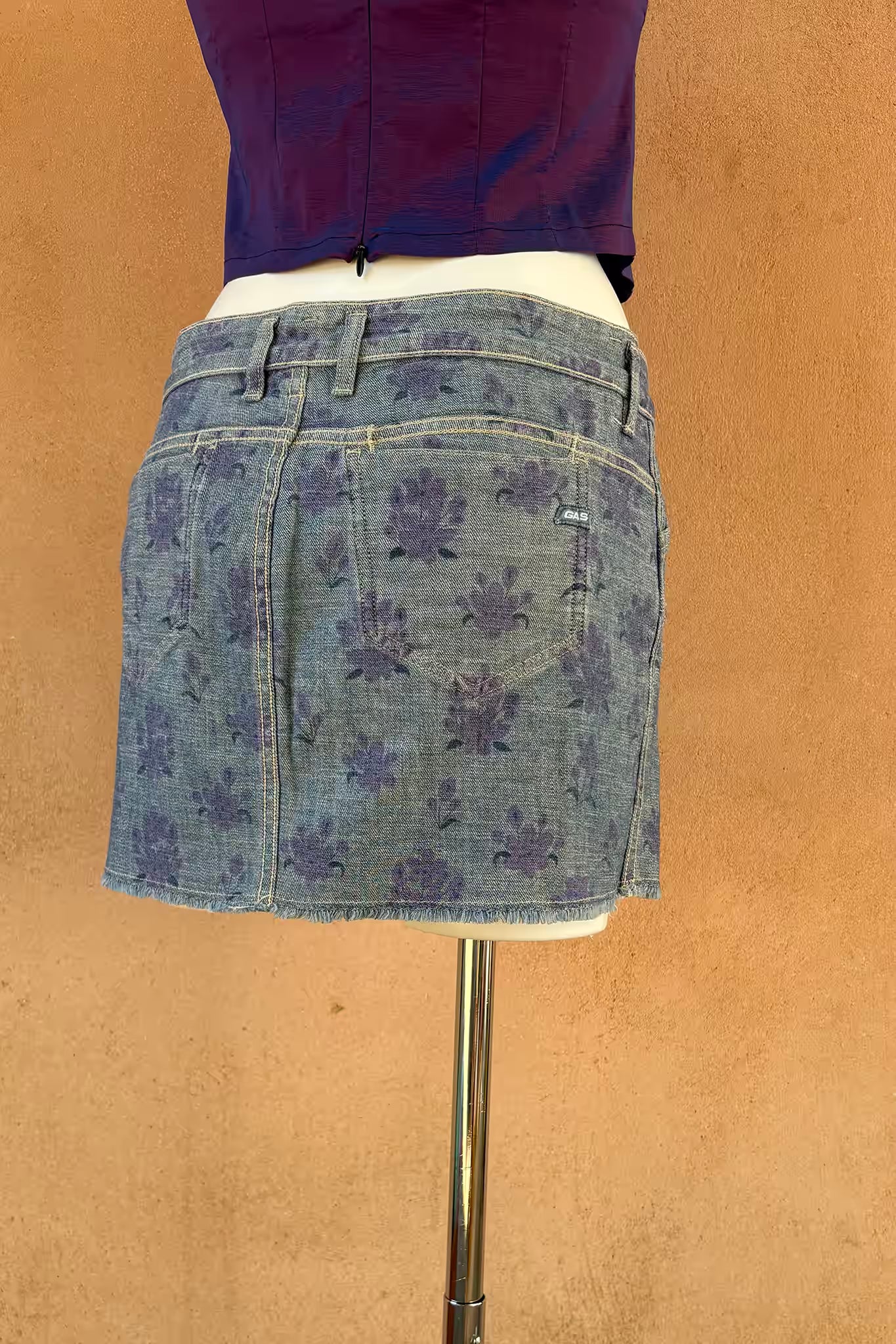The GAS Reversible Denim Mini