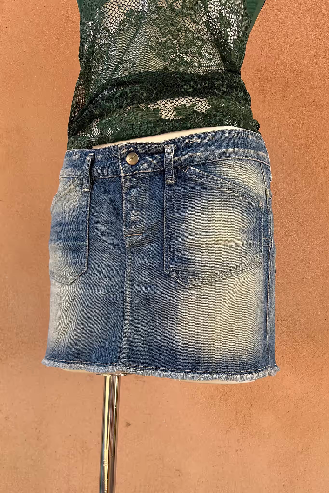 The GAS Reversible Denim Mini