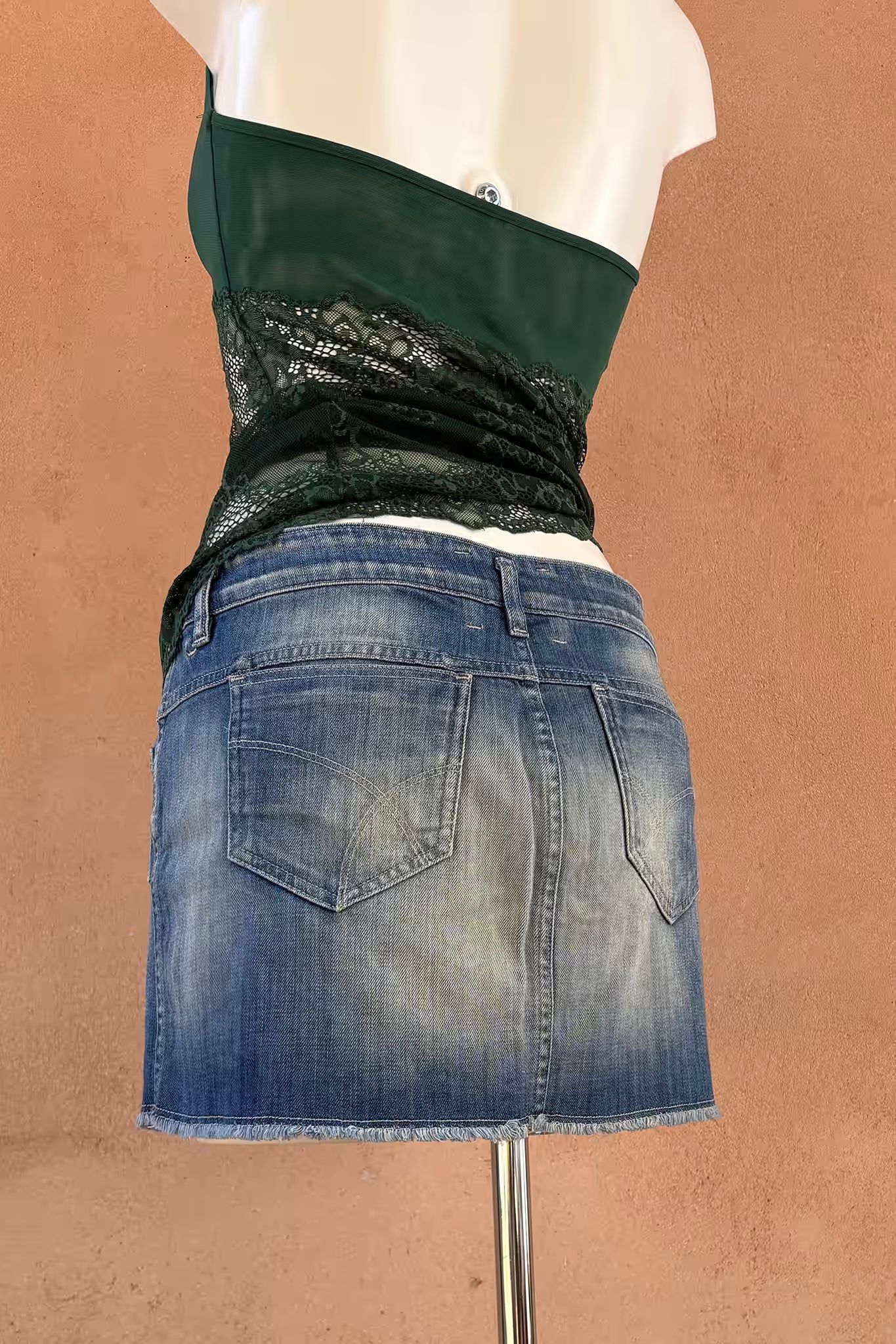 The GAS Reversible Denim Mini