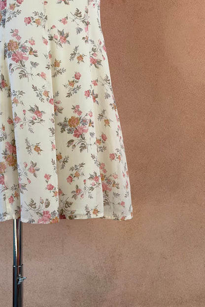 The Romantic Rose Mini Dress