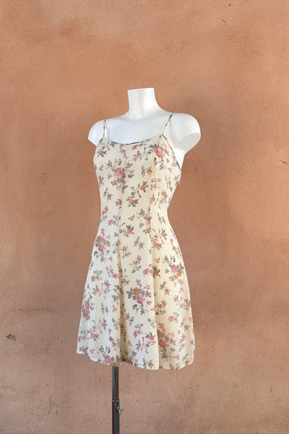 The Romantic Rose Mini Dress