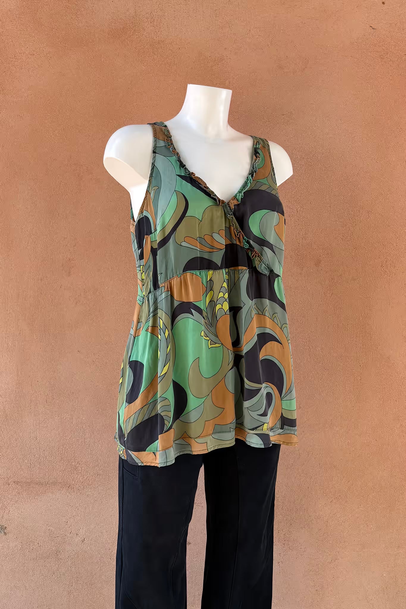 The Max & Co. Dream Print Silk Top