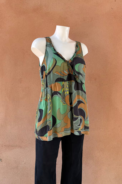 The Max & Co. Dream Print Silk Top