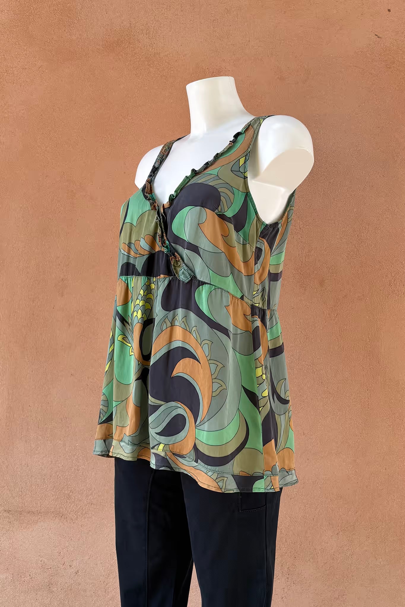 The Max & Co. Dream Print Silk Top