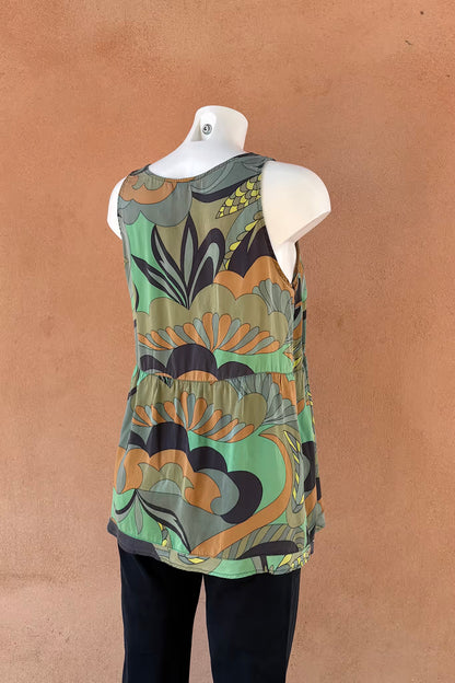 The Max & Co. Dream Print Silk Top