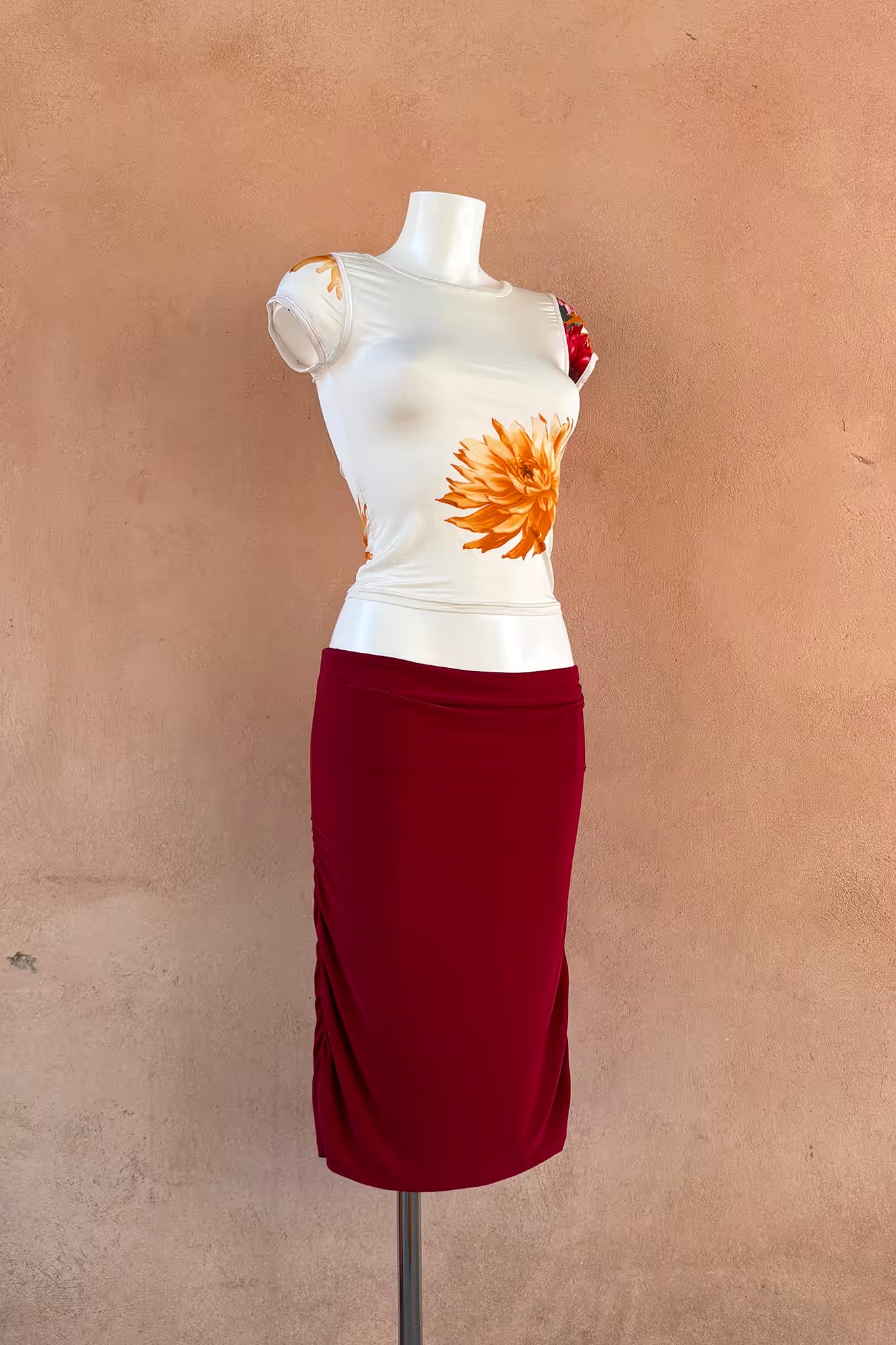 The Y2K Multiway Deep Red Piece