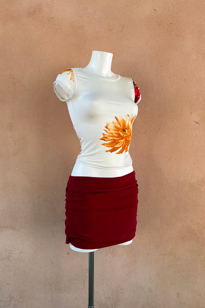 The Y2K Multiway Deep Red Piece