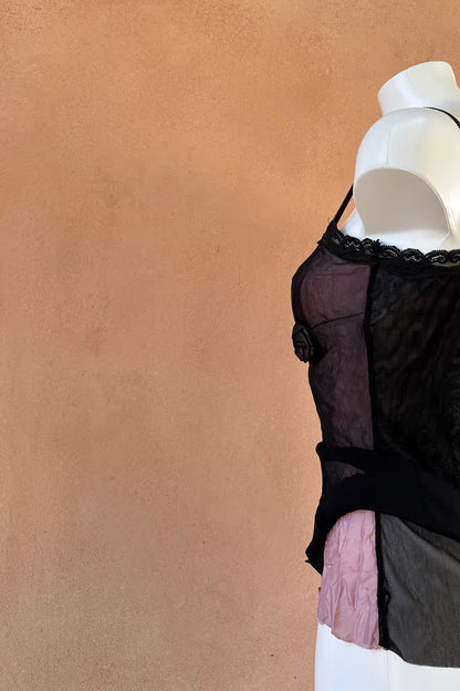 The Y2K Rose Corset Top