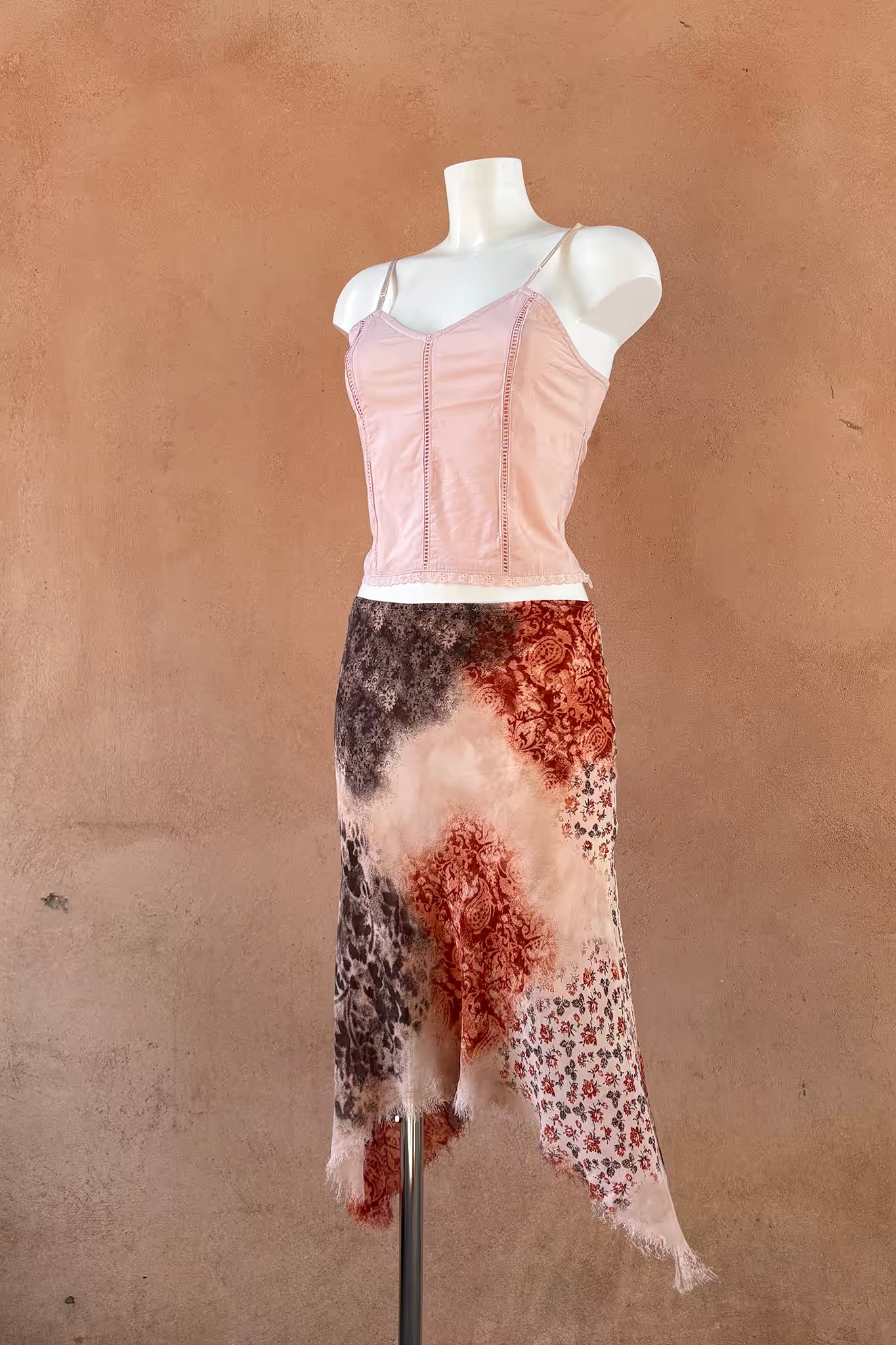 The Blush Lace Cotton Top