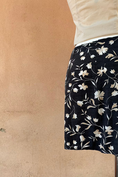 The Japanese Garden Mini Wrap Skirt