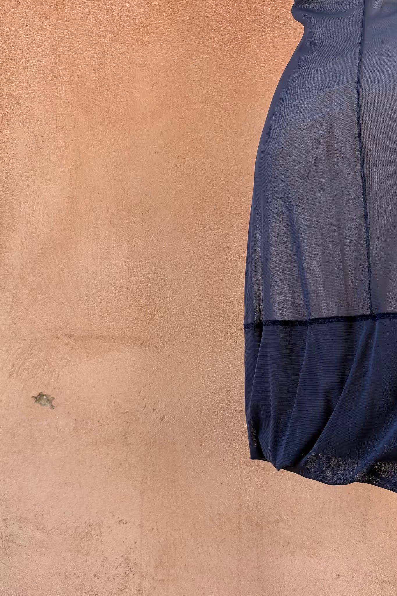The Blue Taffeta Rose Y2K Dress